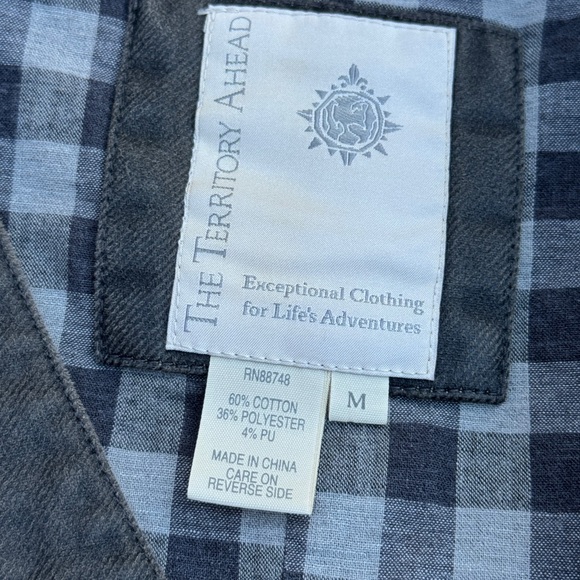 The Territory Ahead Slate Gray Vest - Picture 4 of 4